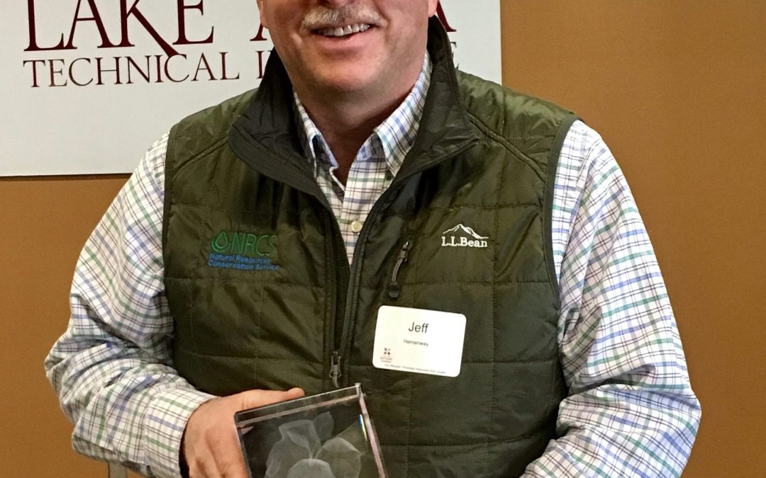 Retired Soil Health Specialist Jeff Hemenway Presented with Inaugural Friend of Soil Health Award