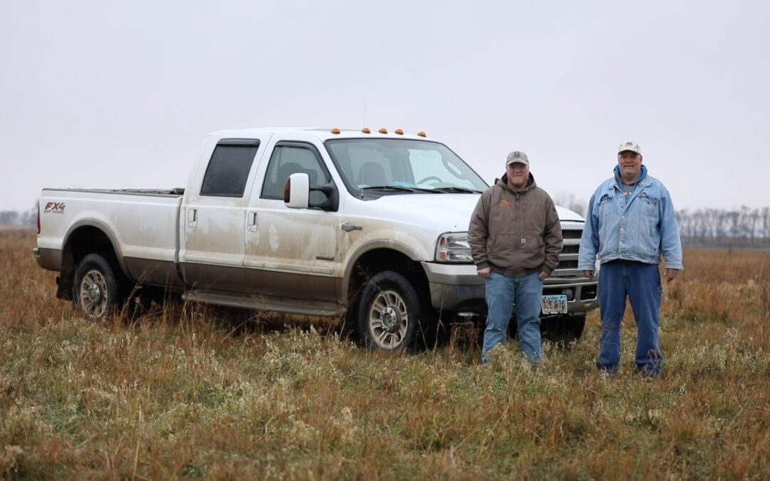 Wet or dry, less stress: Father and son credit focus on healthy soils