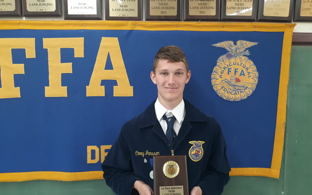 SDSHC Provides Scholarships to FFA Regional Land Judging Winners